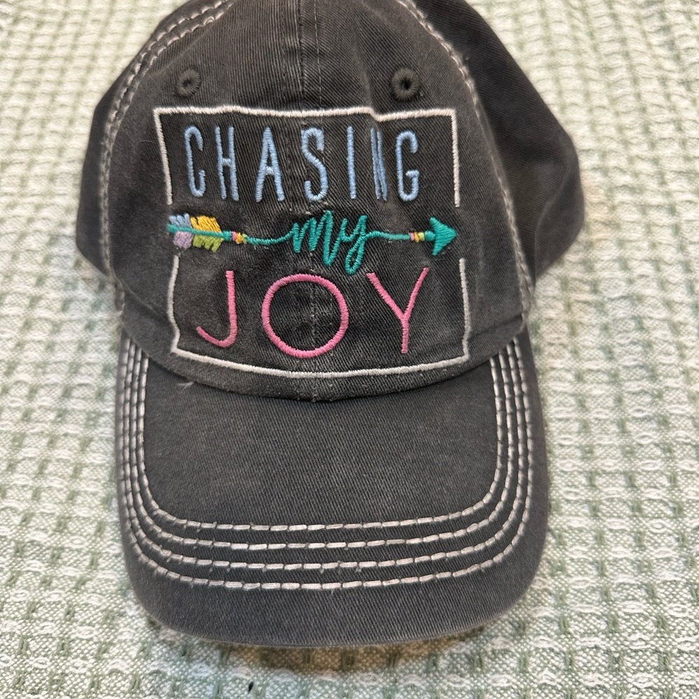 Chasing My Joy Black Cap